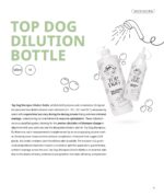 Top Dog sticla de diluare
