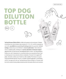 Top Dog sticla de diluare