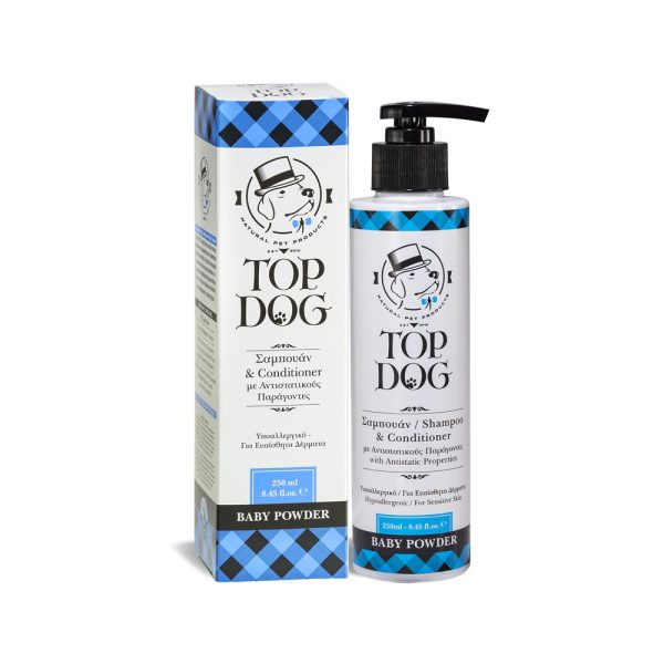 TopDog Sampon Baby Powder pentru pui TopDog Sampon Baby Powder pentru pui