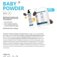 TopDog Sampon Baby Powder pentru pui