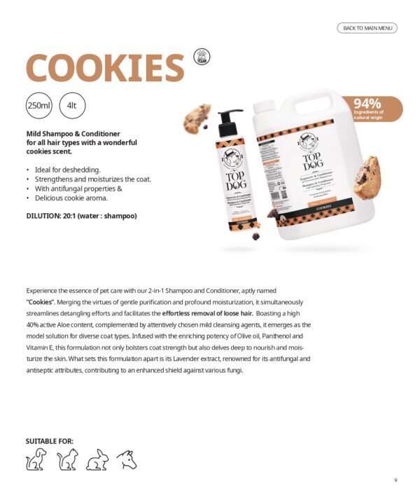 TopDog Sampon Cookies TopDog Sampon Cookies