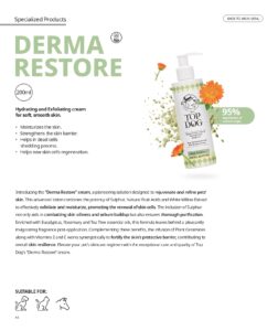 Top Dog Derma Restore cremă reparatoare a pielii pentru câini