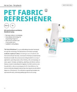 Pet Fabric Refreshener solutie indepartare miros animale companie