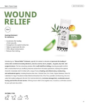 Wound Relief - TopDog Unguent pentru ameliorarea rănilor