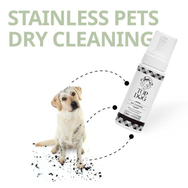 Șamponul Dry Cleaning de la TopDog - Sampon spuma pentru curatare fara apa Șamponul Dry Cleaning de la TopDog - Sampon spuma pentru curatare fara apa