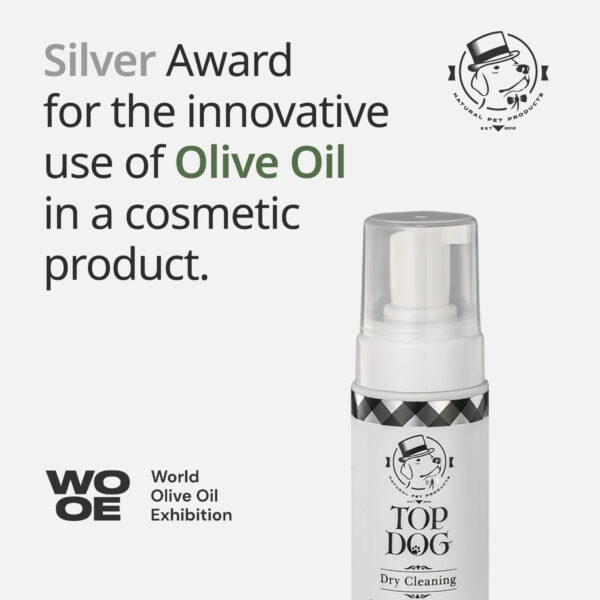 Distincție internațională și un premiu de argint pentru samponul Dry Cleaning de la Top Dog Distincție internațională și un premiu de argint pentru samponul Dry Cleaning de la Top Dog