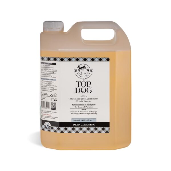 Sampon TopDog Deep Cleaning pentru curatare profunda Sampon TopDog Deep Cleaning pentru curatare profunda
