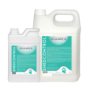 Sampon pentru caini Diamex ShedControl reduce naparlirea