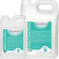 Sampon pentru caini Diamex Shed Control reduce naparlirea