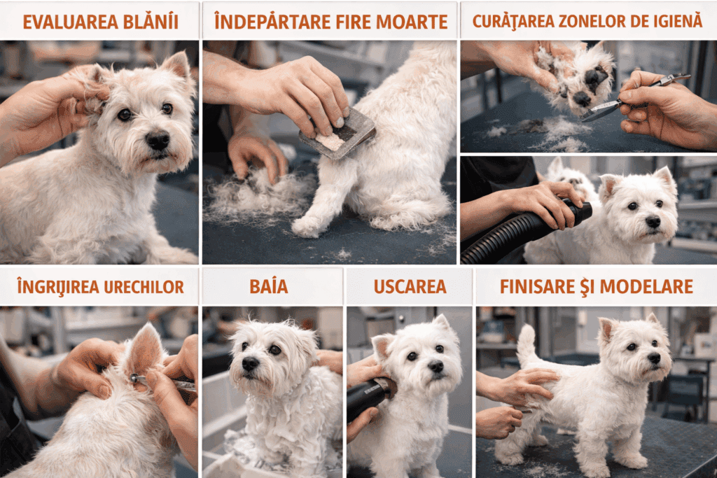 toaletare completă la Westie